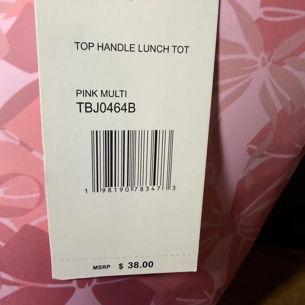 Betsy Johnson Top Handle Lunch Tote. NWT - Picture 5 of 10